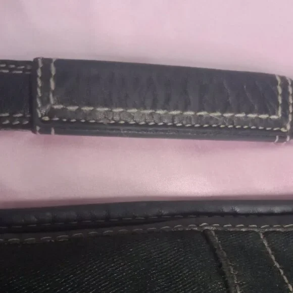 Vintage Coach Signature C Purse - Picture 9 of 12